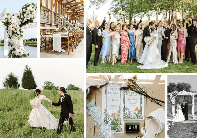 real weddings central virginia weddings magazine